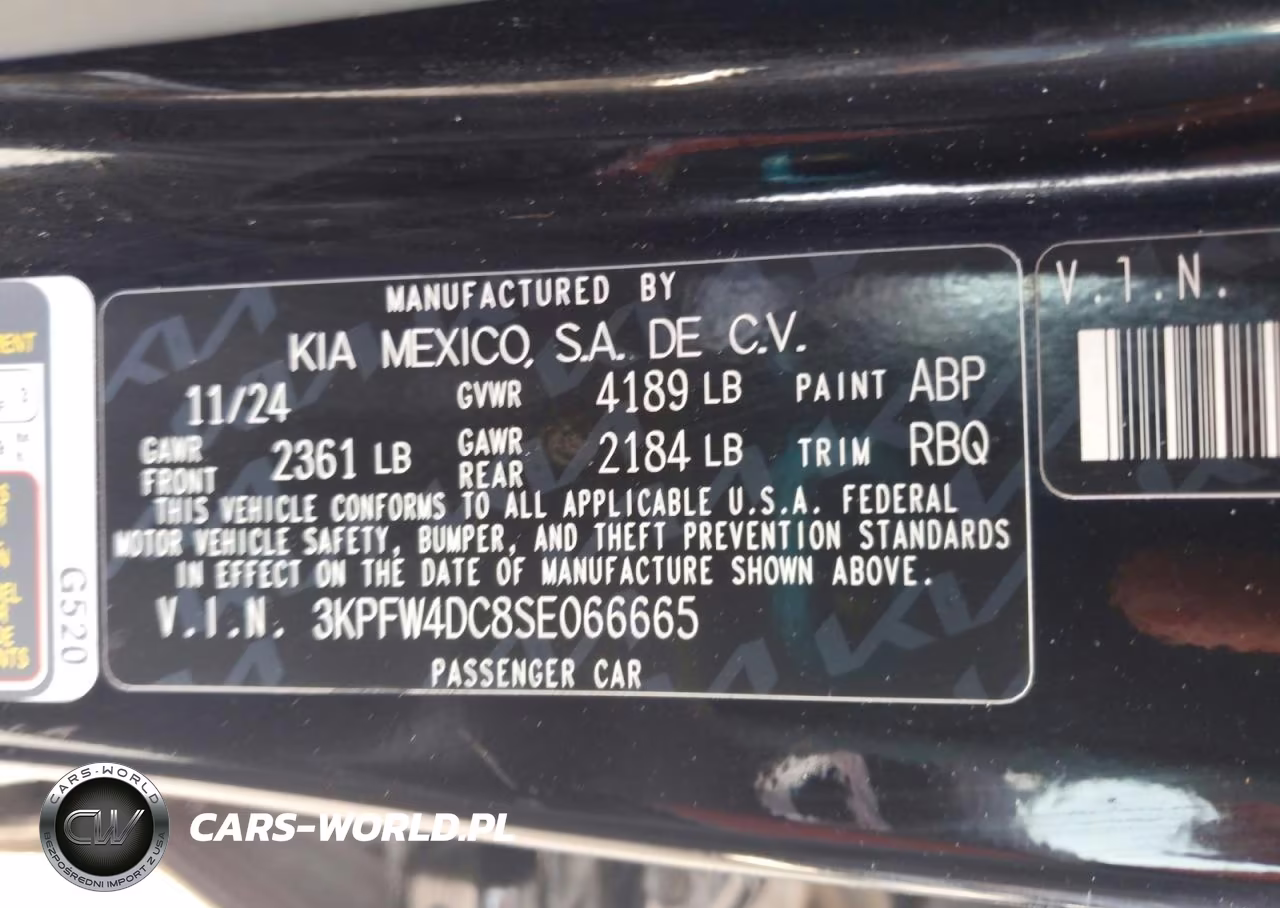 2025 Kia K4 Gt-Line Turbo VIN:3KPFW4DC8SE066665 - 12