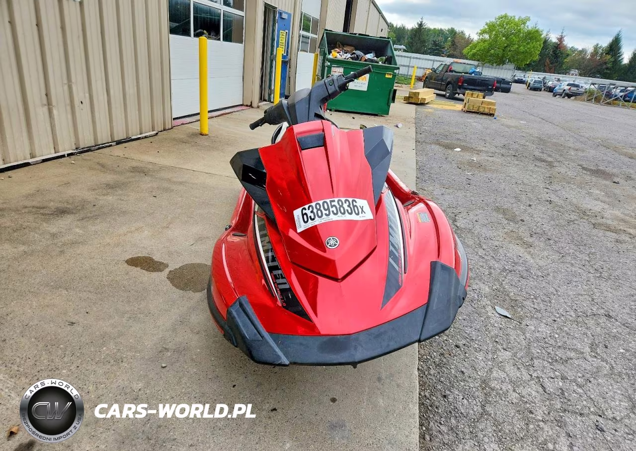 2016 Yam Jet Ski Vx VIN:YAMA1027E616 - 2