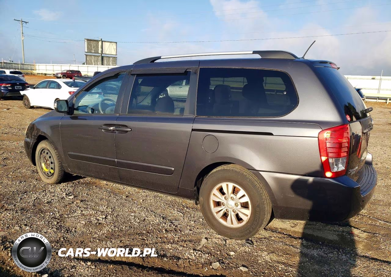 2012 Kia Sedona Lx VIN:KNDMG4C78C6499709 - 2