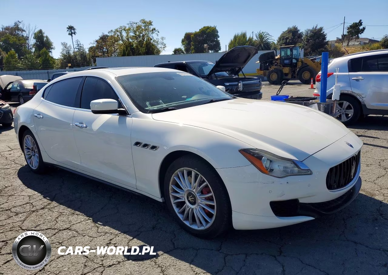 2014 Maserati Quattroporte S VIN:ZAM56RRA3E1126094 - 4