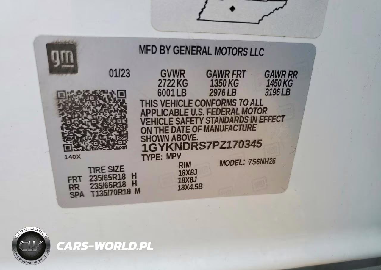 2023 Cadillac Xt5 Premium Luxury VIN:1GYKNDRS7PZ170345 - 14