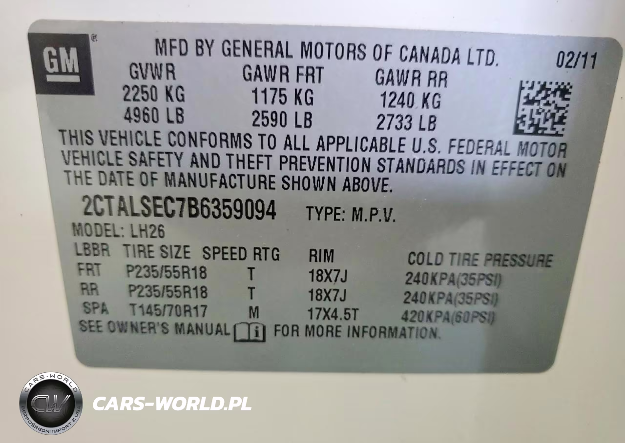 2011 GMC Terrain Sle VIN:2CTALSEC7B6359094 - 13