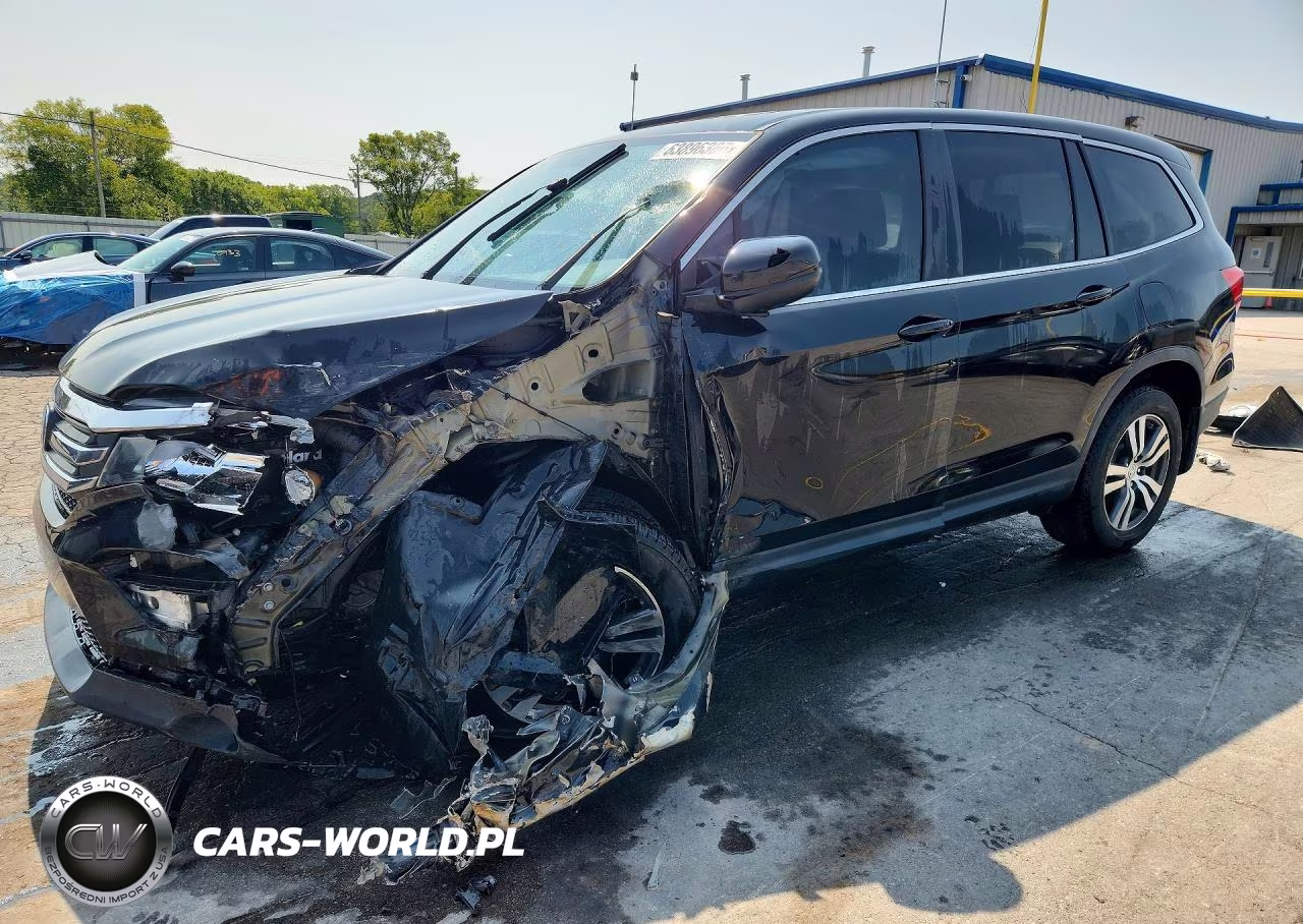 2017 Honda Pilot Exl VIN:5FNYF5H50HB012709 - 1