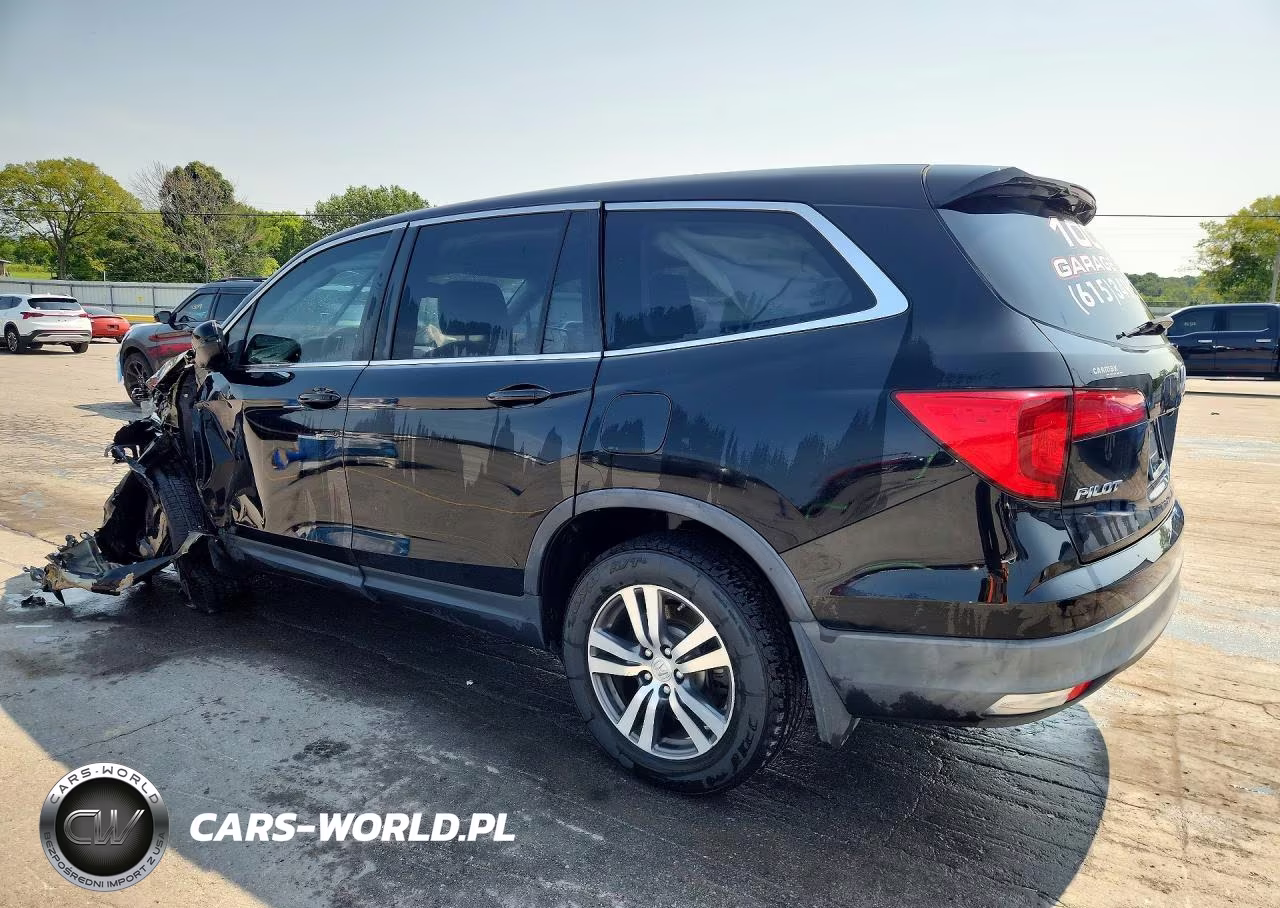2017 Honda Pilot Exl VIN:5FNYF5H50HB012709 - 2