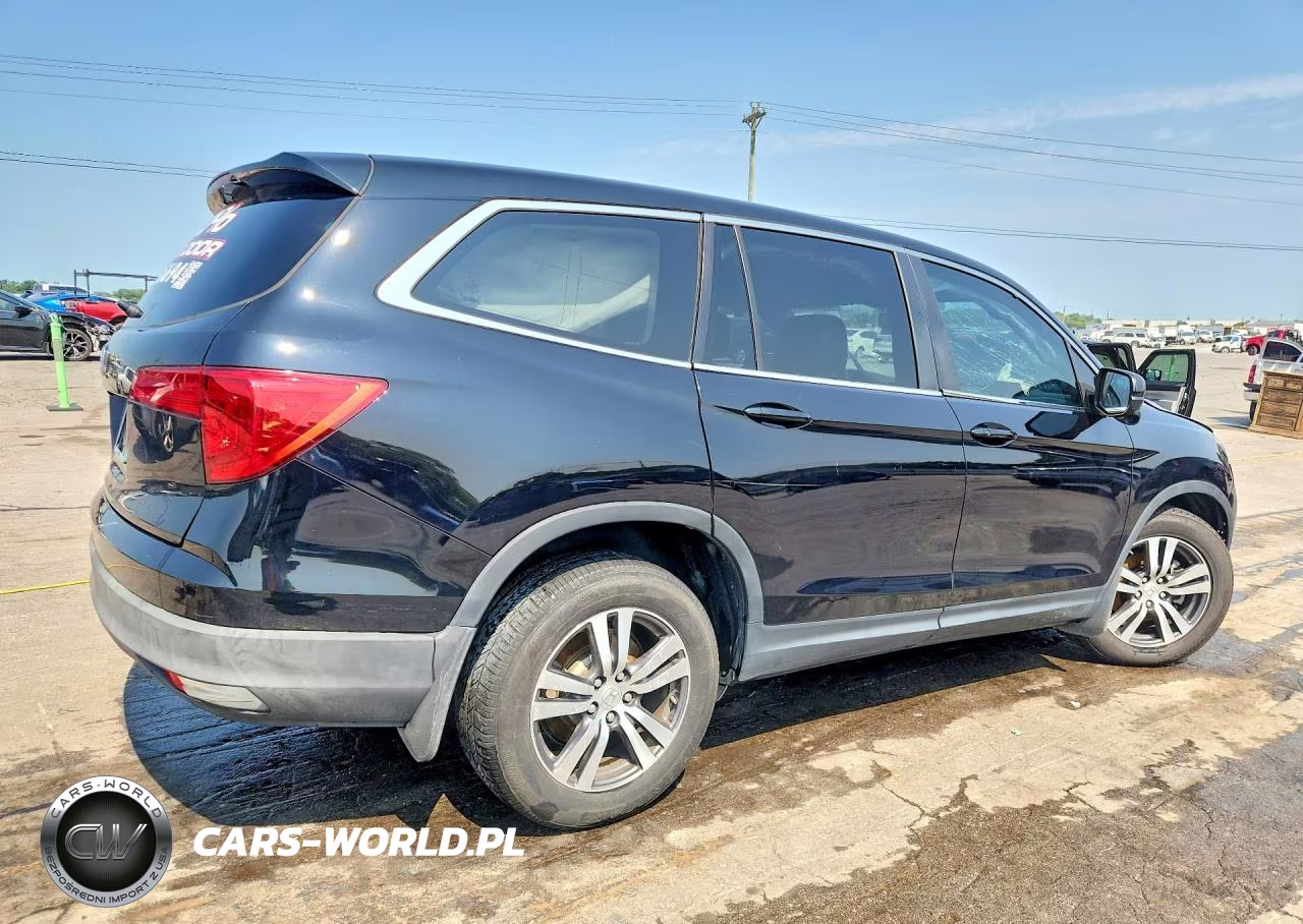 2017 Honda Pilot Exl VIN:5FNYF5H50HB012709 - 3
