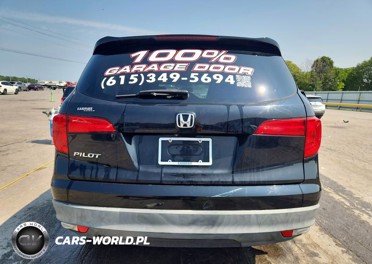 2017 Honda Pilot Exl VIN:5FNYF5H50HB012709 - 6