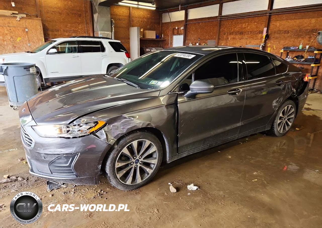 2020 Ford Fusion Se VIN:3FA6P0T97LR165084 - 1