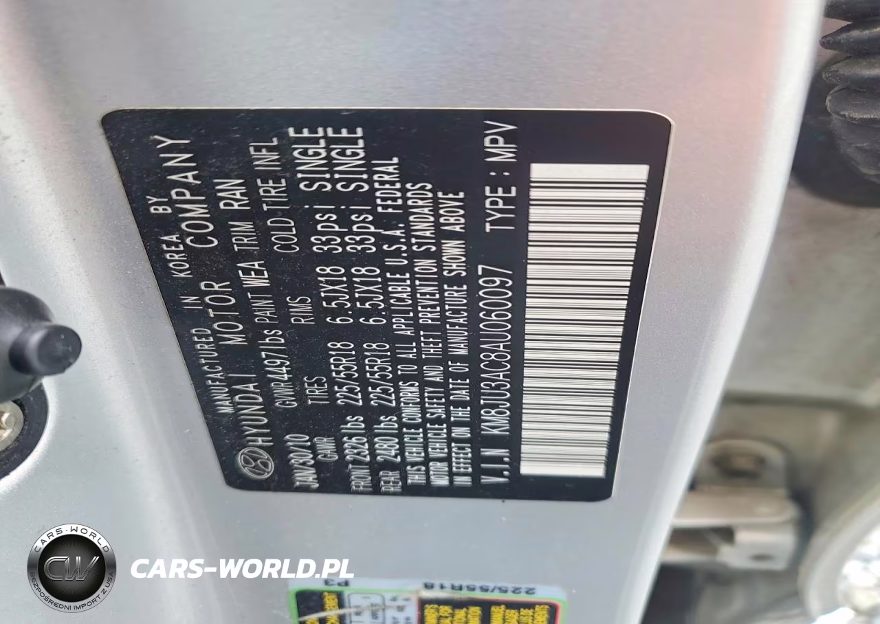 2010 Hyundai Tucson Limited VIN:KM8JU3AC8AU060097 - 13