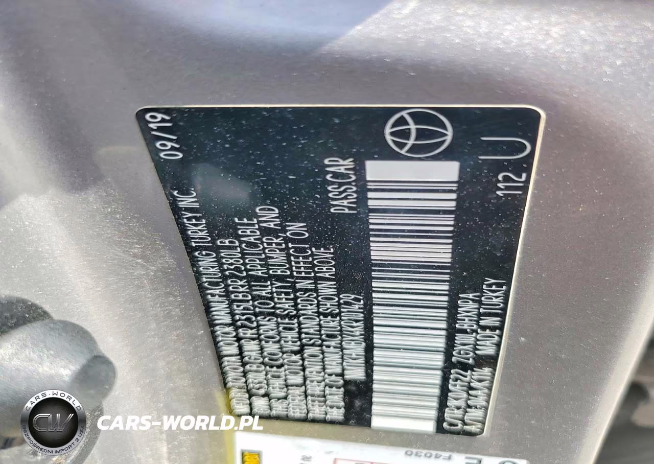 2019 Toyota C-Hr Xle VIN:NMTKHMBX4KR101429 - 13