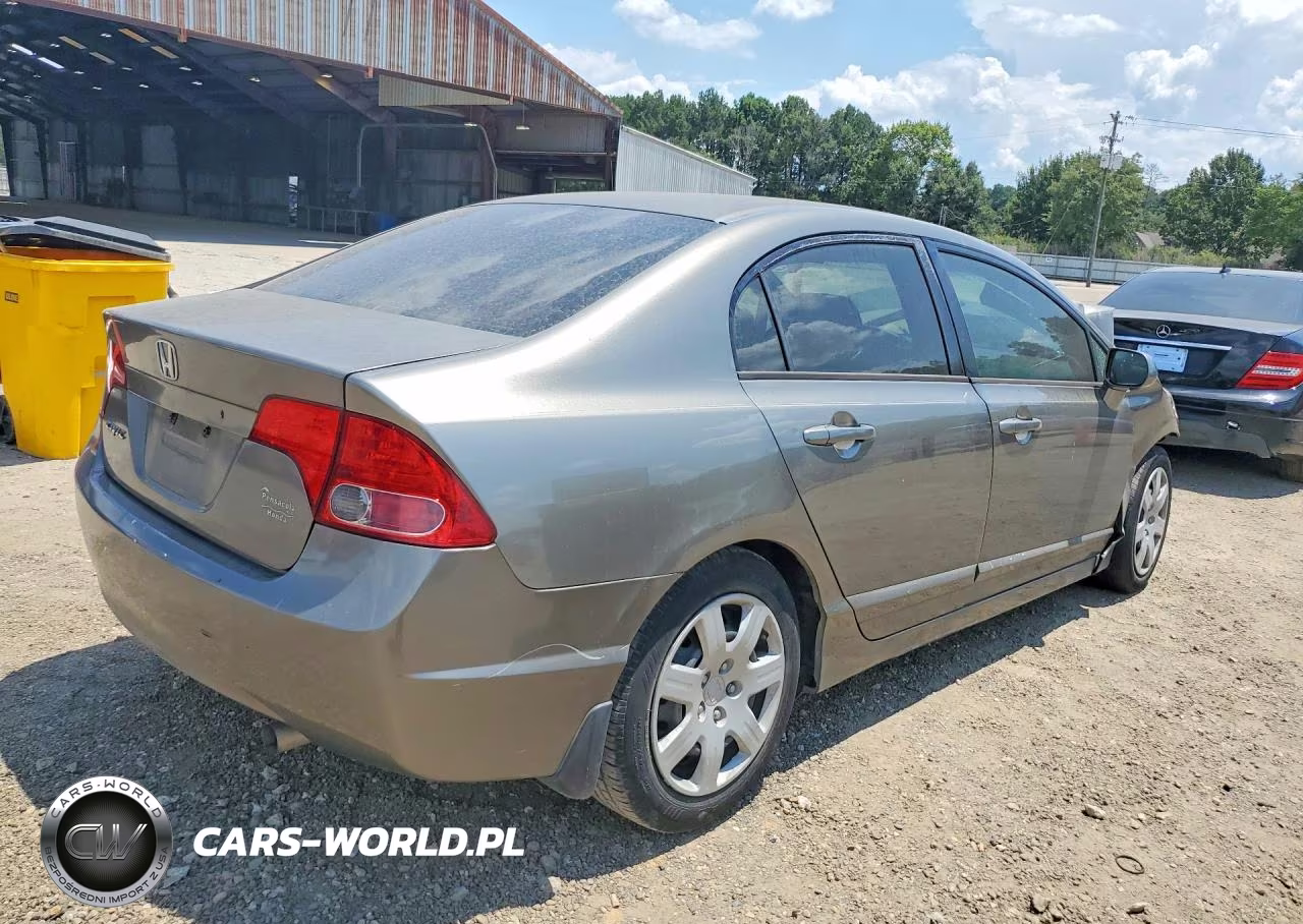 2007 Honda Civic Lx VIN:1HGFA16557L030444 - 3