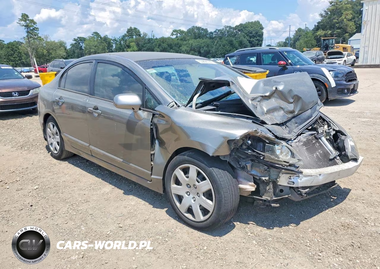 2007 Honda Civic Lx VIN:1HGFA16557L030444 - 4