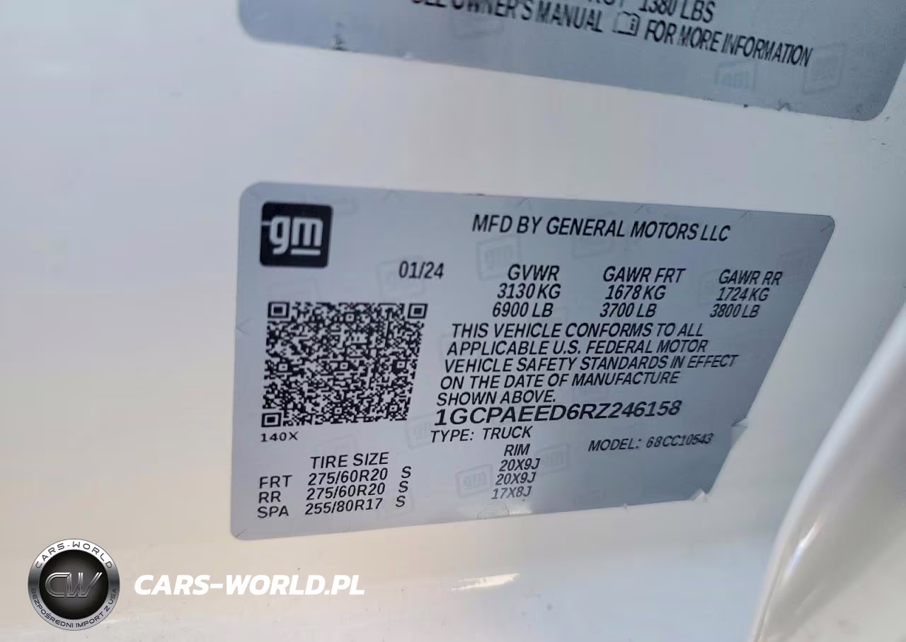 2024 Chevrolet Silverado C1500 Ltz VIN:1GCPAEED6RZ246158 - 12
