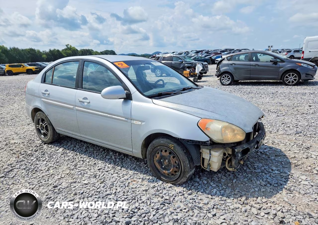 2007 Hyundai Accent Gls VIN:KMHCN46C37U156636 - 4