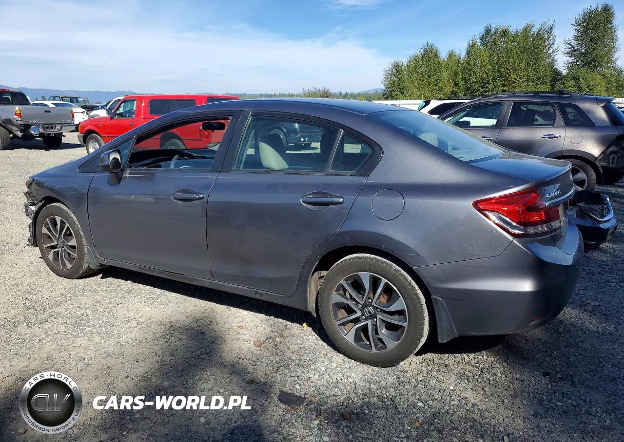 2013 Honda Civic Ex VIN:19XFB2F83DE205080 - 2