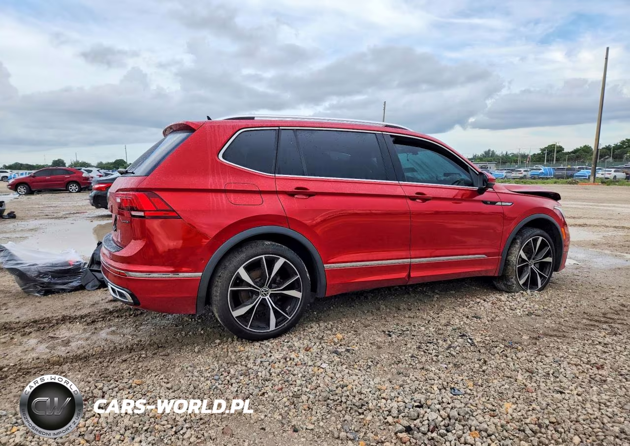 2024 Volkswagen Tiguan Sel R-Line Black VIN:3VV4B7AX1RM073793 - 3
