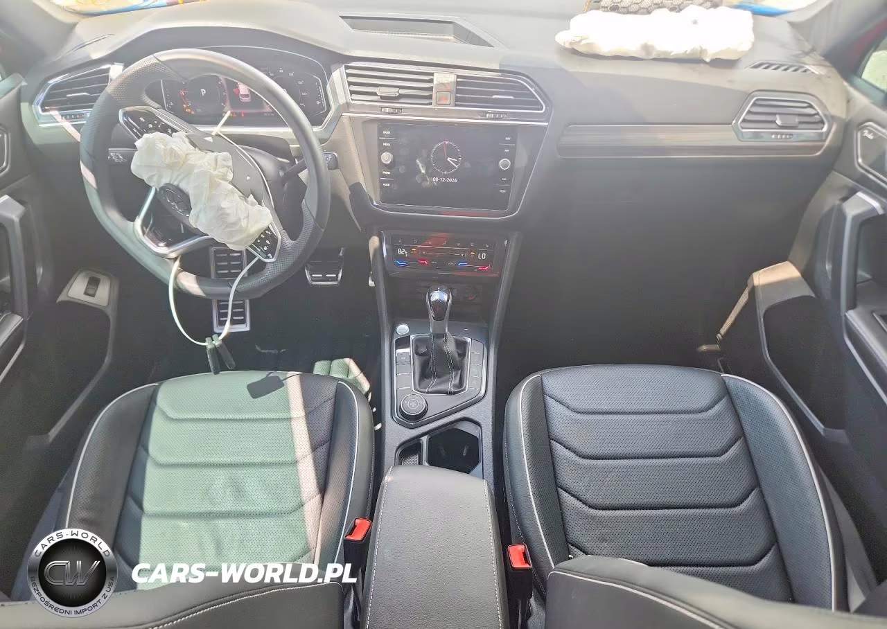 2024 Volkswagen Tiguan Sel R-Line Black VIN:3VV4B7AX1RM073793 - 8