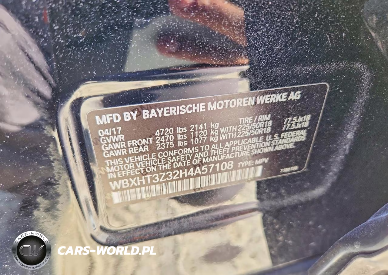 2017 BMW X1 xDrive28I VIN:WBXHT3Z32H4A57108 - 12
