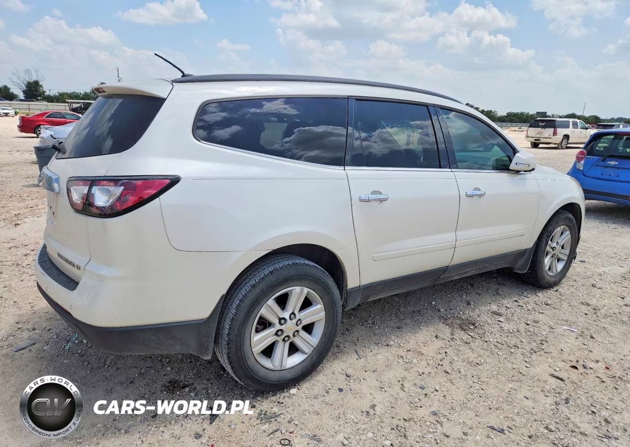 2014 Chevrolet Traverse Lt VIN:1GNKRHKDXEJ280340 - 3