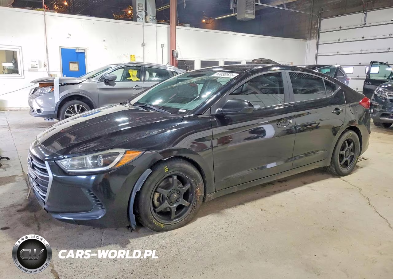 2017 Hyundai Elantra Se VIN:KMHD74LF9HU394828 - 1