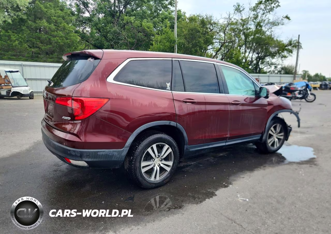 2018 Honda Pilot Exln VIN:5FNYF6H77JB020478 - 3
