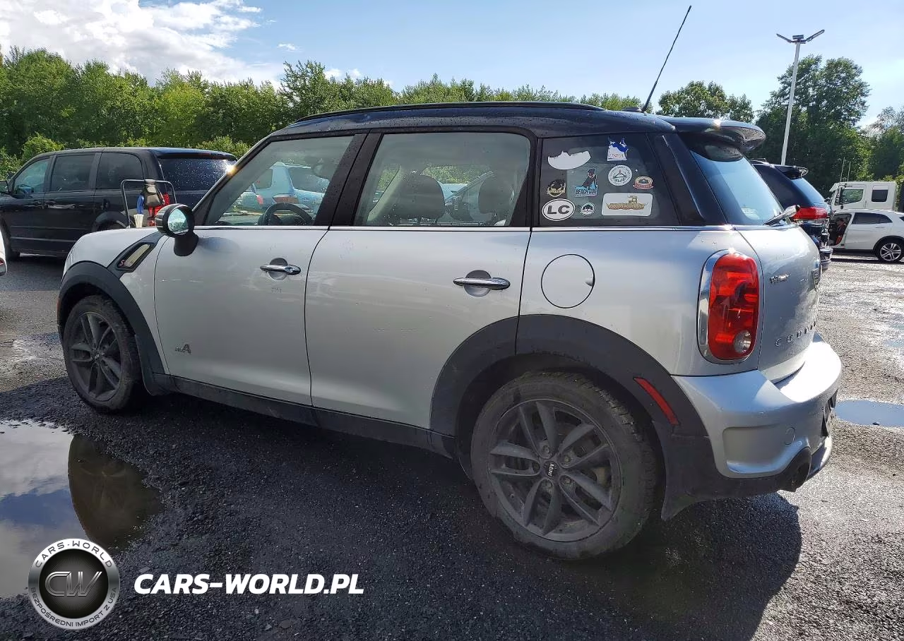 2013 Mini Cooper S Countryman VIN:WMWZC5C56DWP34452 - 2