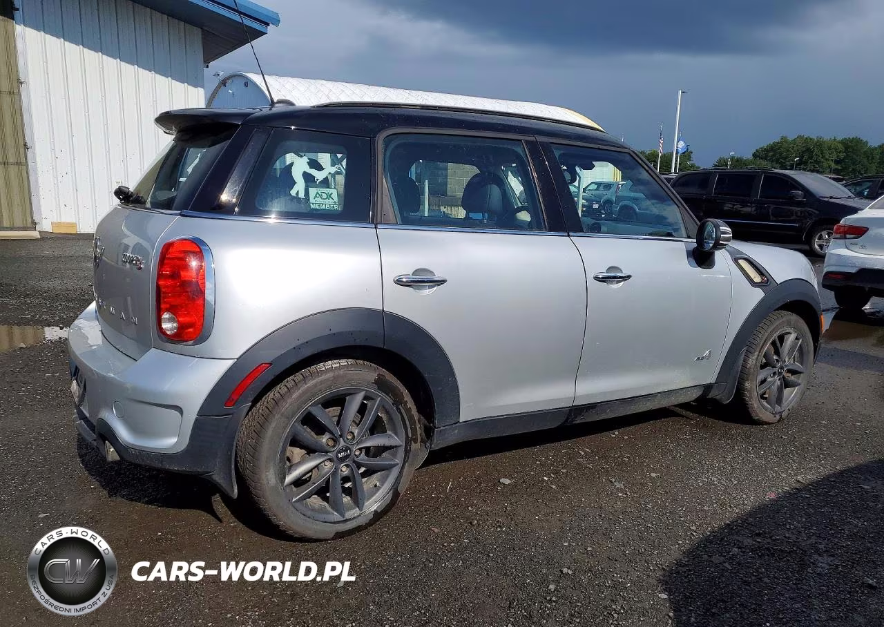 2013 Mini Cooper S Countryman VIN:WMWZC5C56DWP34452 - 3