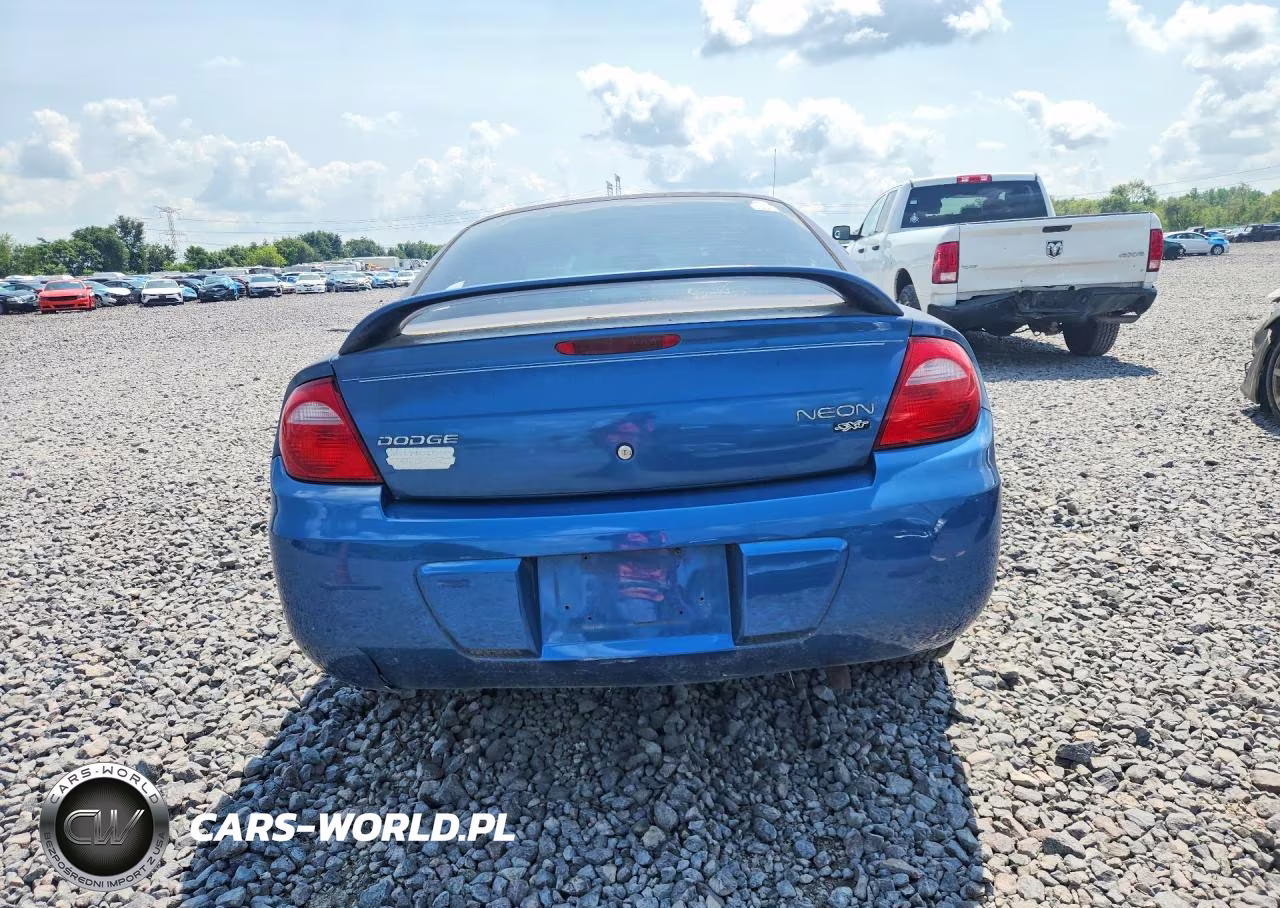2003 Dodge Neon Sxt VIN:1B3ES56C63D147744 - 6