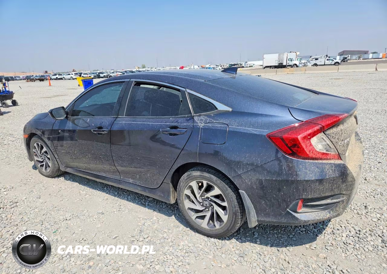 2018 Honda Civic Ex VIN:2HGFC2F77JH538940 - 2