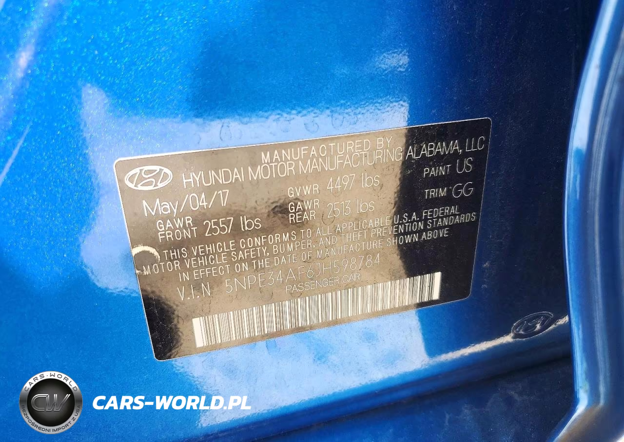 2018 Hyundai Sonata Sel VIN:5NPE34AF6JH598784 - 12