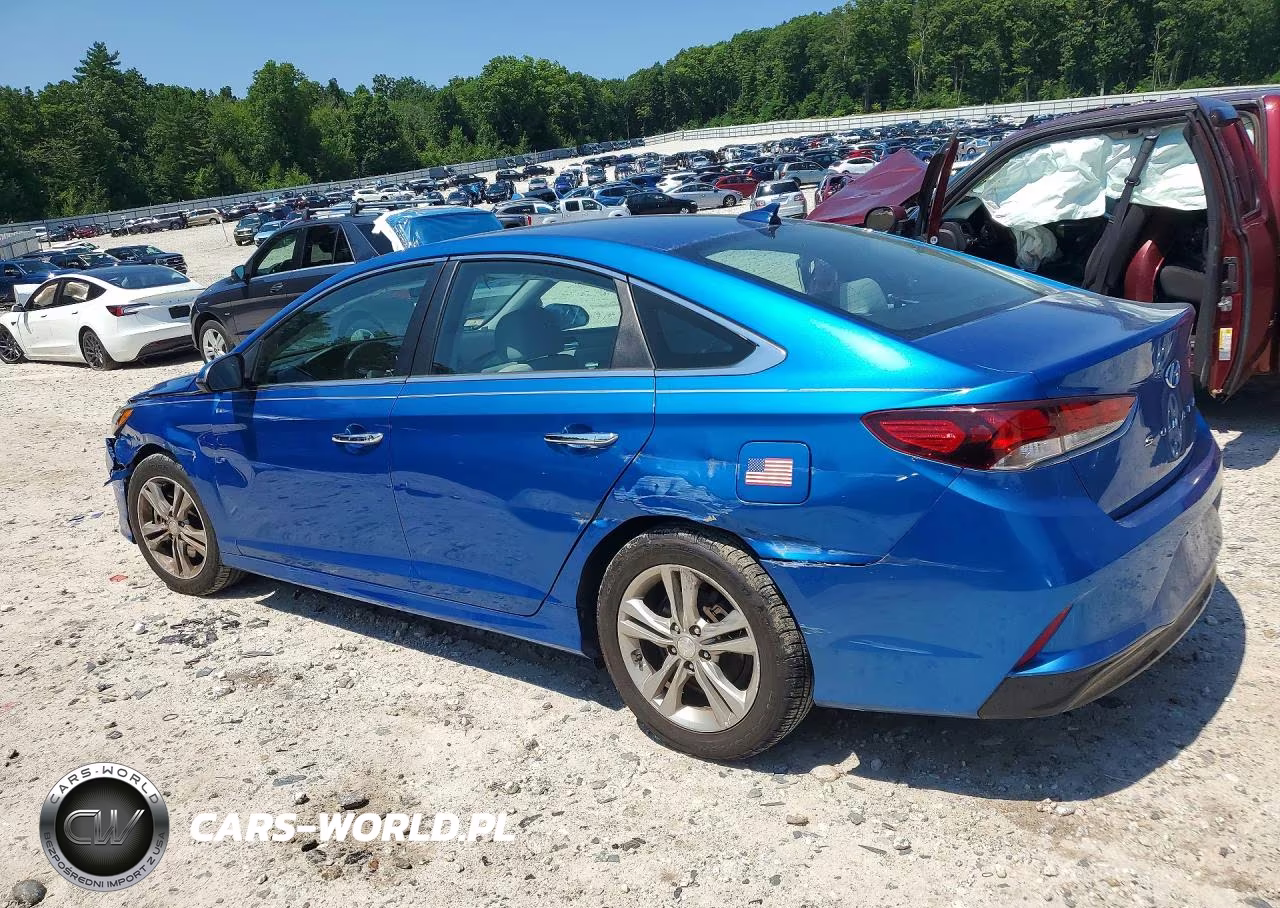 2018 Hyundai Sonata Sel VIN:5NPE34AF6JH598784 - 2