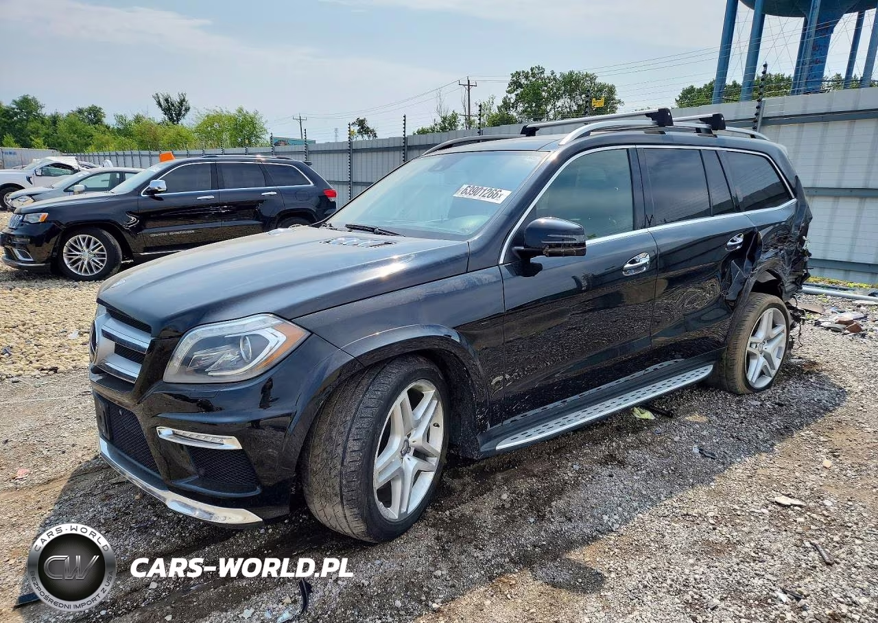 2015 Mercedes-Benz Gl 550 4Matic VIN:4JGDF7DE9FA448492 - 1