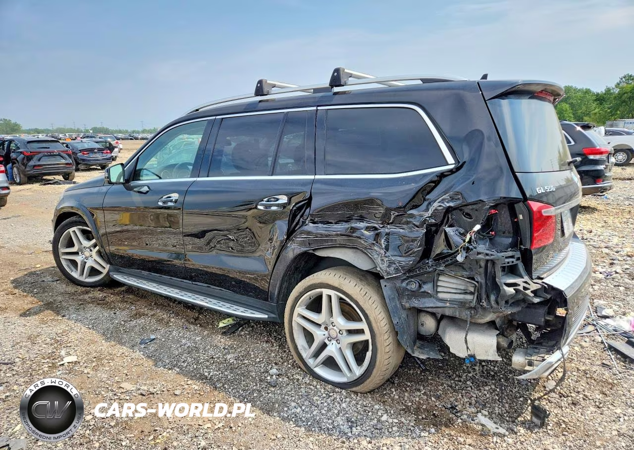 2015 Mercedes-Benz Gl 550 4Matic VIN:4JGDF7DE9FA448492 - 2