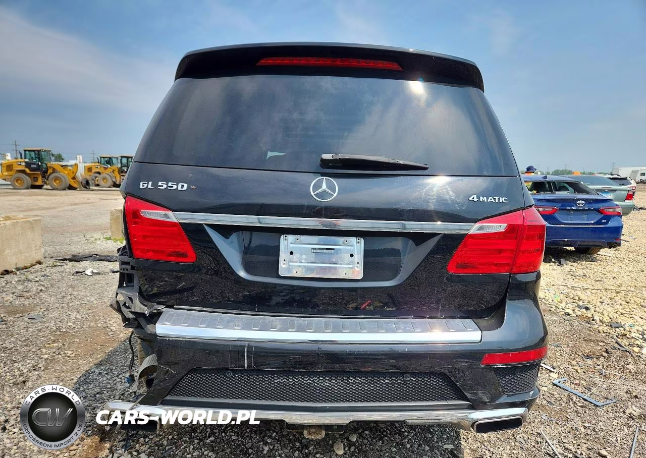 2015 Mercedes-Benz Gl 550 4Matic VIN:4JGDF7DE9FA448492 - 6