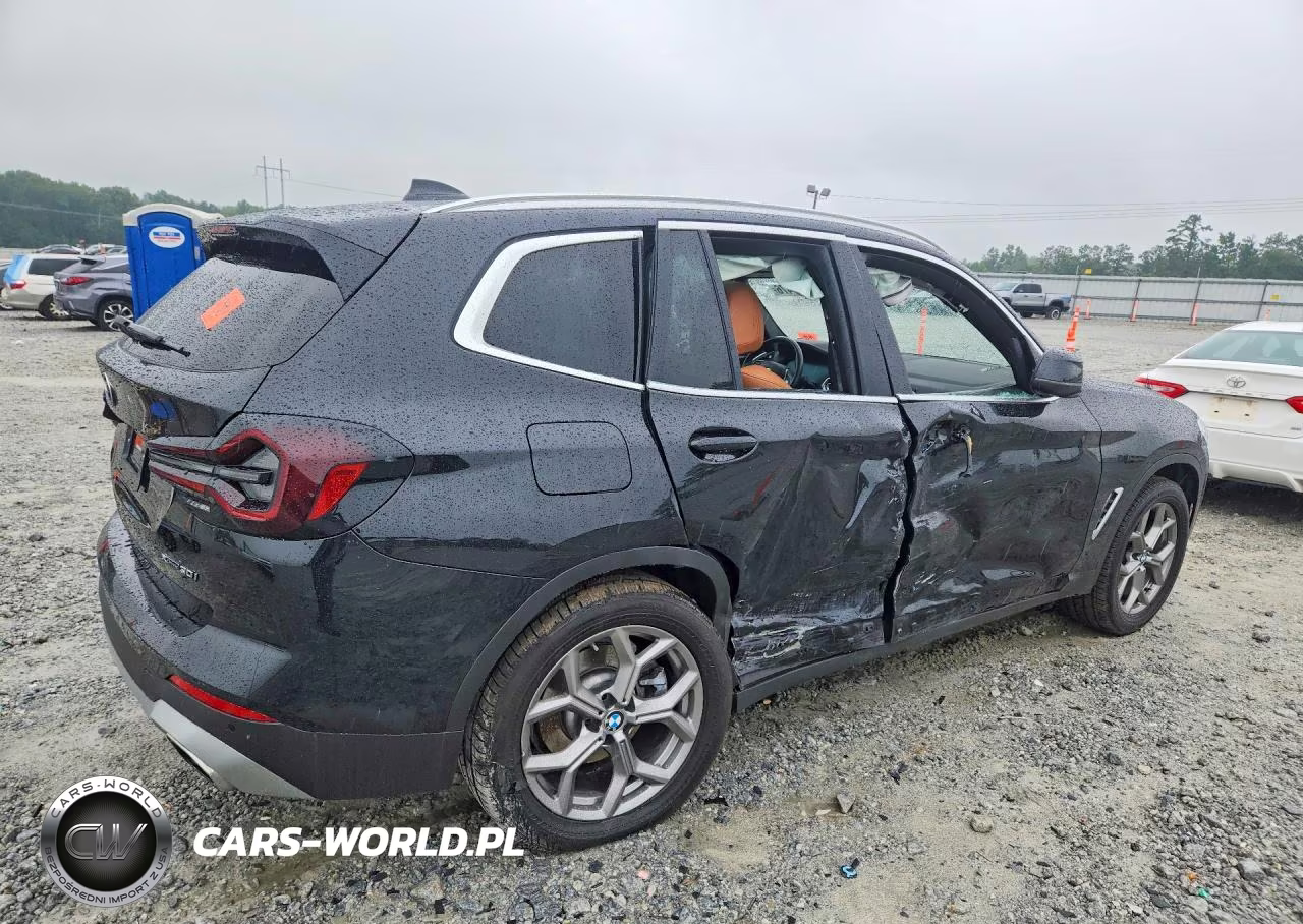 2022 BMW X3 xDrive30I VIN:5UX53DP08N9M34226 - 3