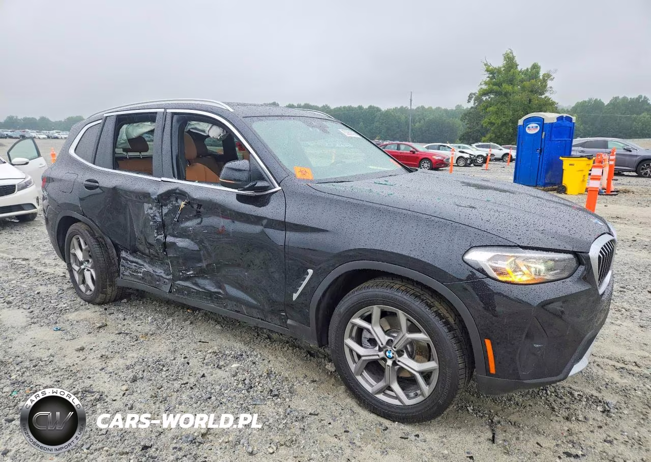 2022 BMW X3 xDrive30I VIN:5UX53DP08N9M34226 - 4