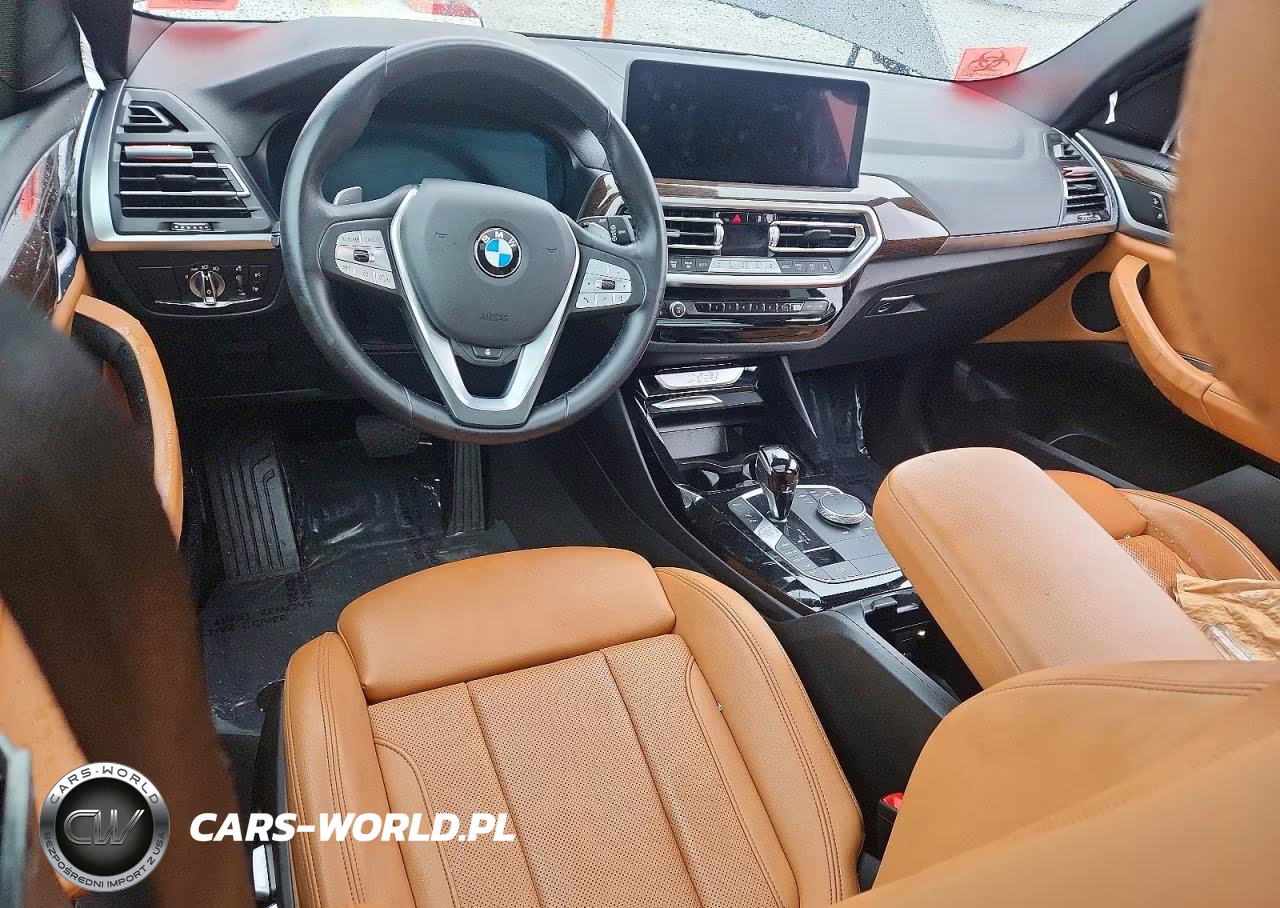 2022 BMW X3 xDrive30I VIN:5UX53DP08N9M34226 - 8