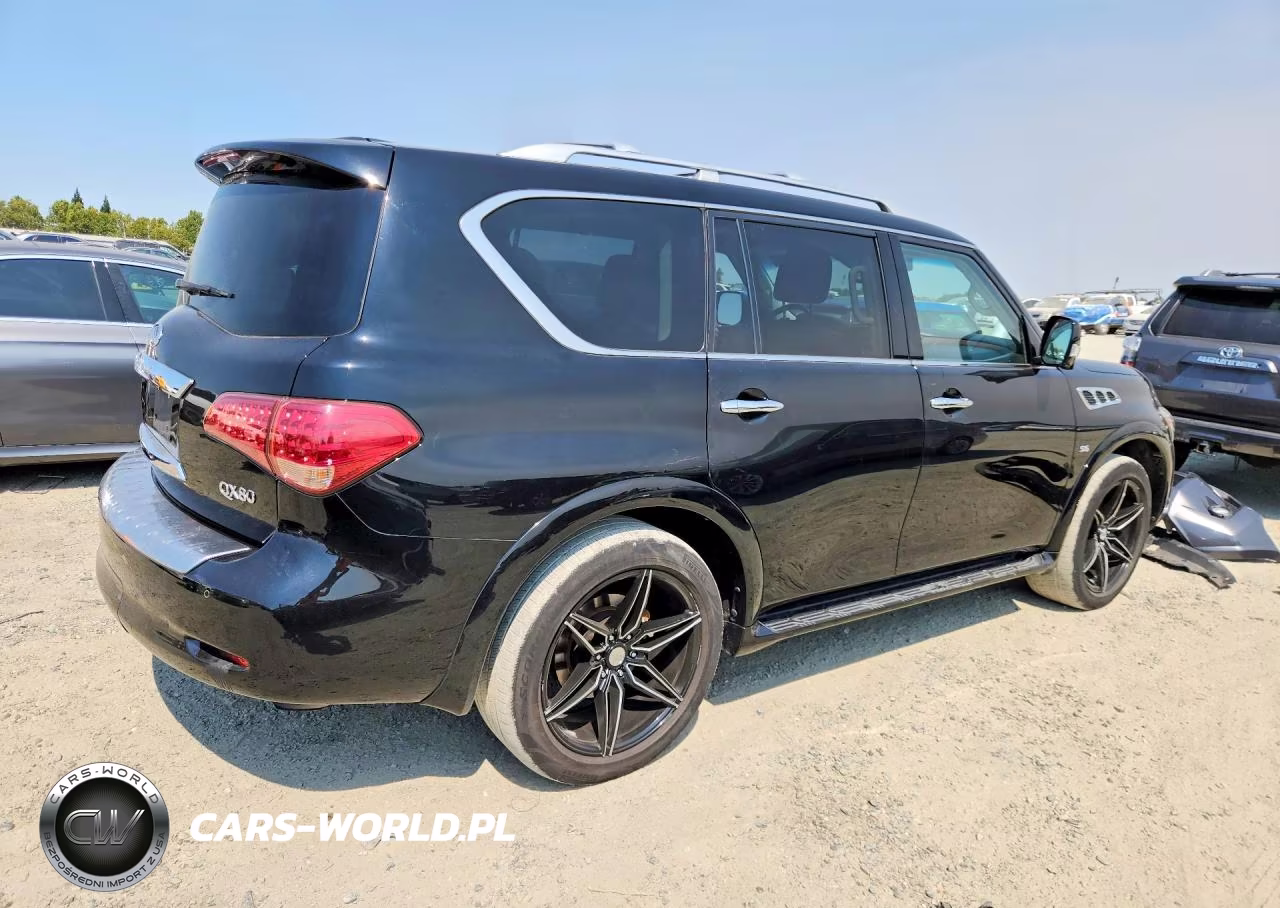 2016 Infiniti Qx80 Base VIN:JN8AZ2NF4G9612621 - 3