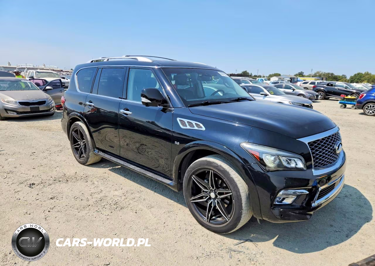 2016 Infiniti Qx80 Base VIN:JN8AZ2NF4G9612621 - 4