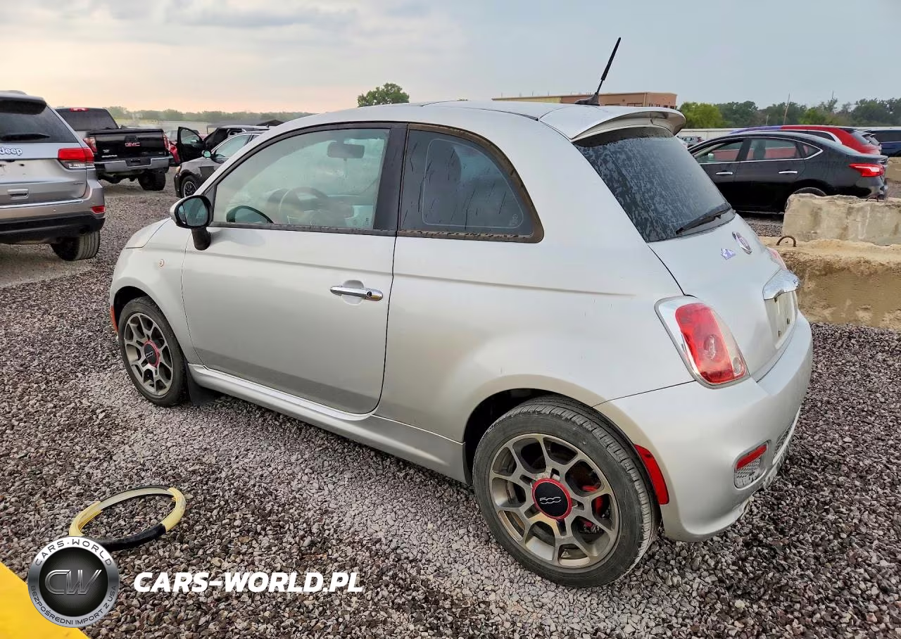 2012 Fiat 500 Sport VIN:3C3CFFBR6CT174726 - 2