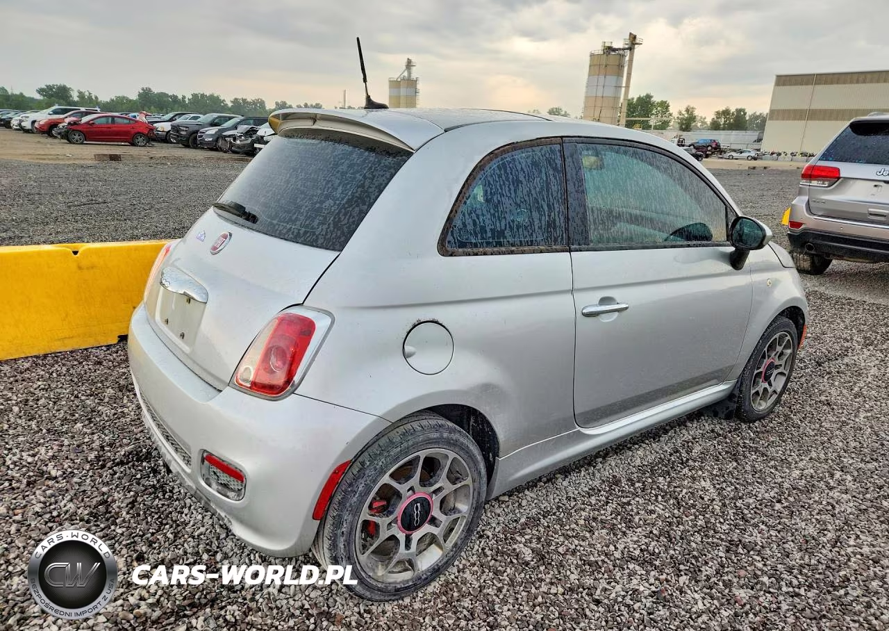 2012 Fiat 500 Sport VIN:3C3CFFBR6CT174726 - 3
