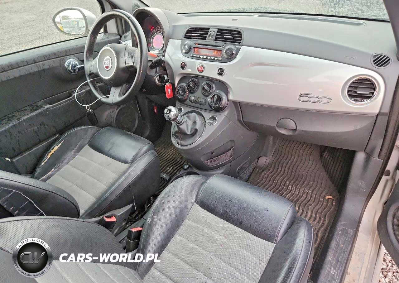 2012 Fiat 500 Sport VIN:3C3CFFBR6CT174726 - 8