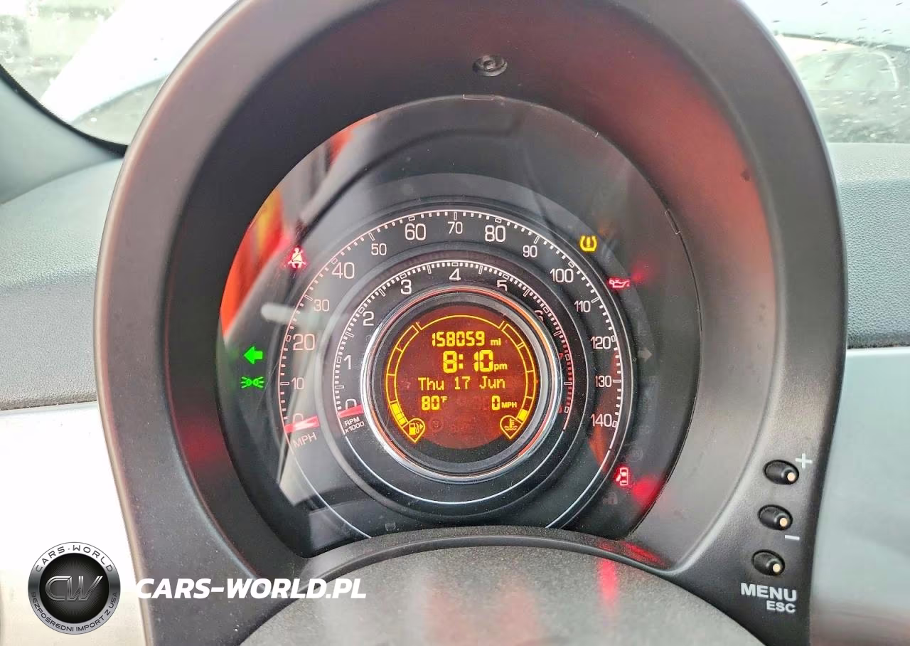 2012 Fiat 500 Sport VIN:3C3CFFBR6CT174726 - 9