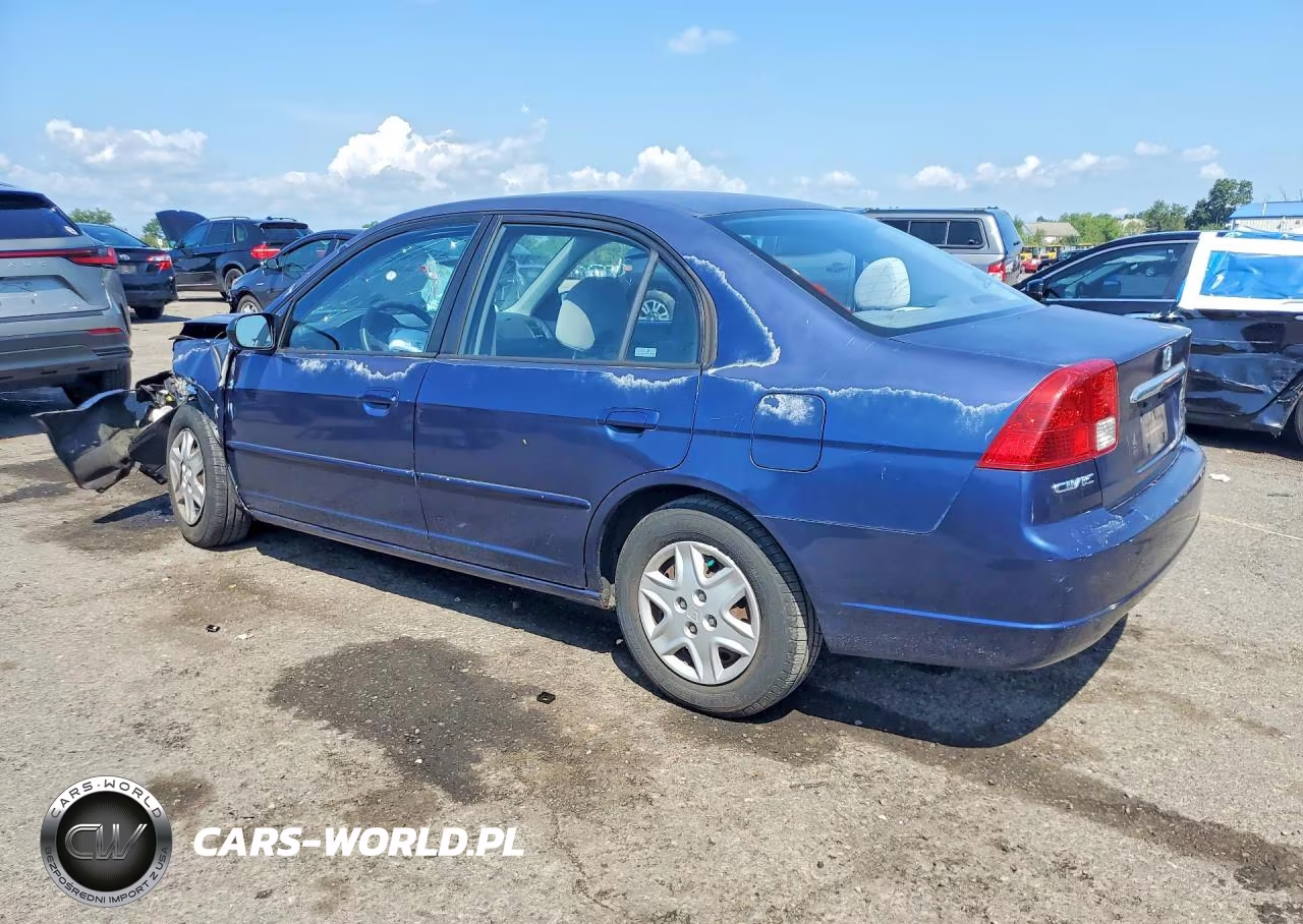 2003 Honda Civic Lx VIN:2HGES16513H600522 - 2