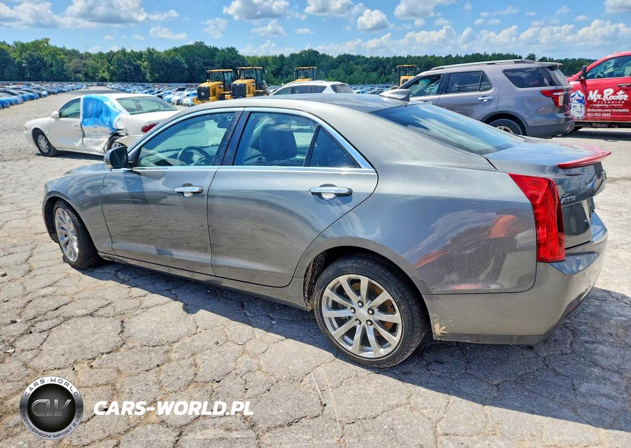 2017 Cadillac Ats Luxury VIN:1G6AB5RXXH0129194 - 2
