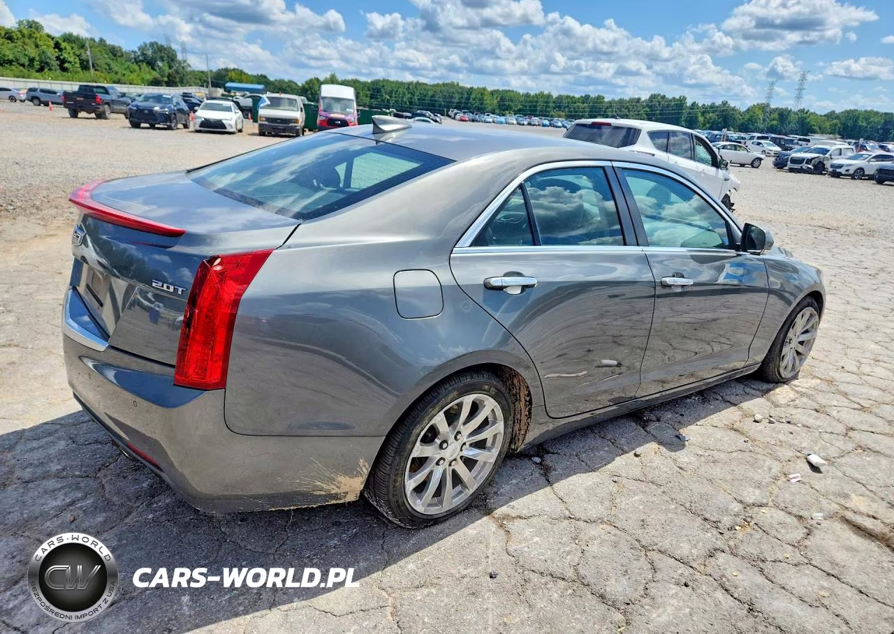 2017 Cadillac Ats Luxury VIN:1G6AB5RXXH0129194 - 3