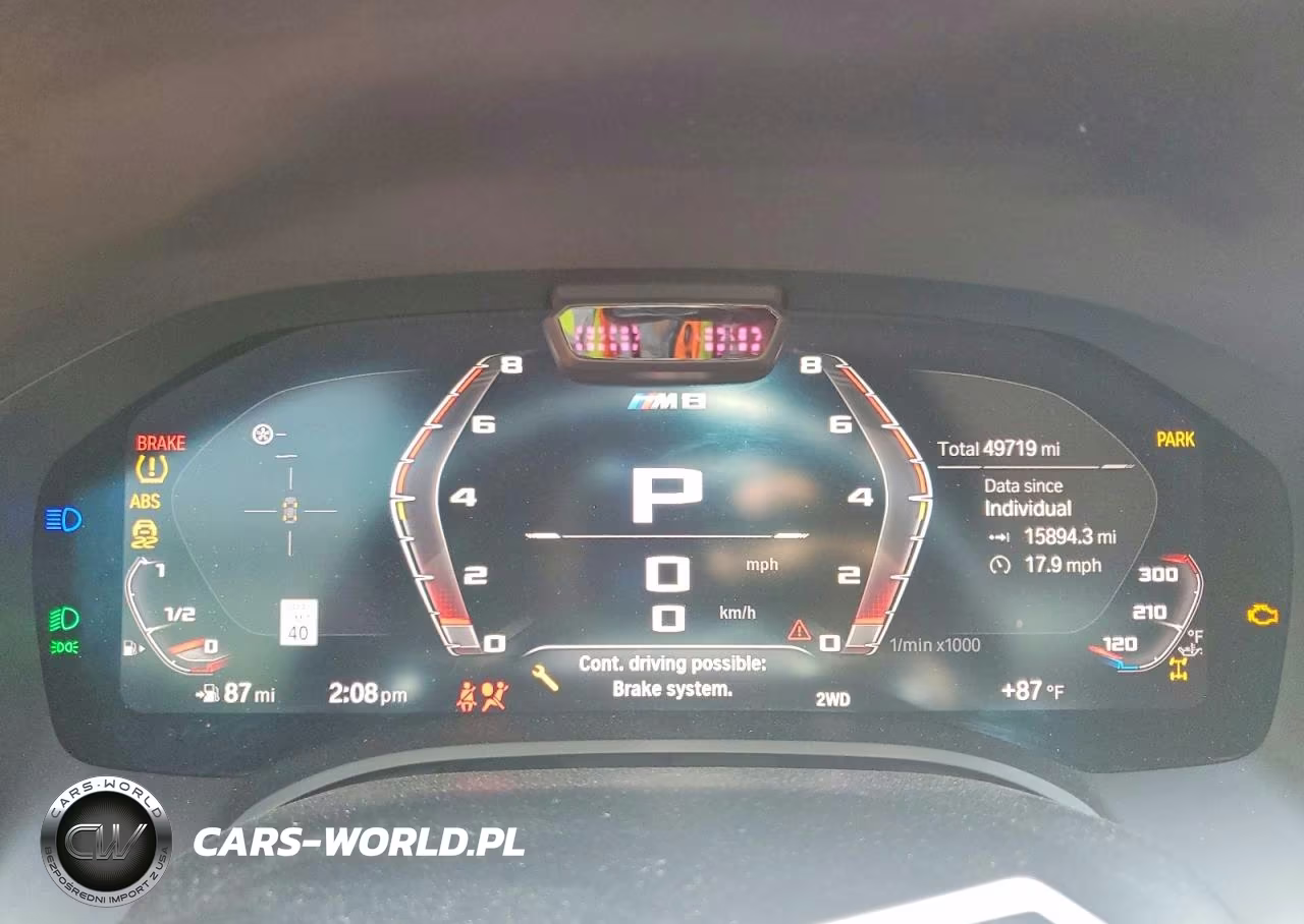 2024 BMW M8 VIN:WBSAE0C04RCR25452 - 9