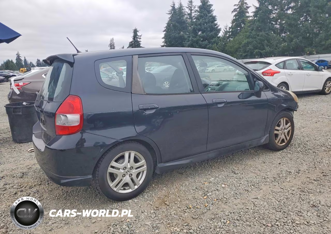 2007 Honda Fit S VIN:JHMGD38627S052160 - 3