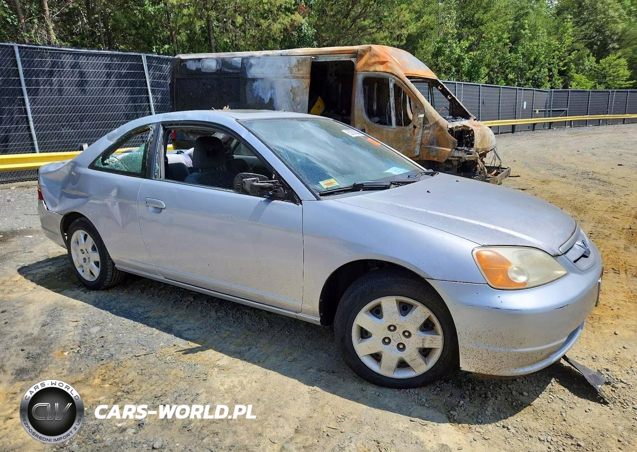 2001 Honda Civic Si VIN:1HGEM22951L053070 - 4