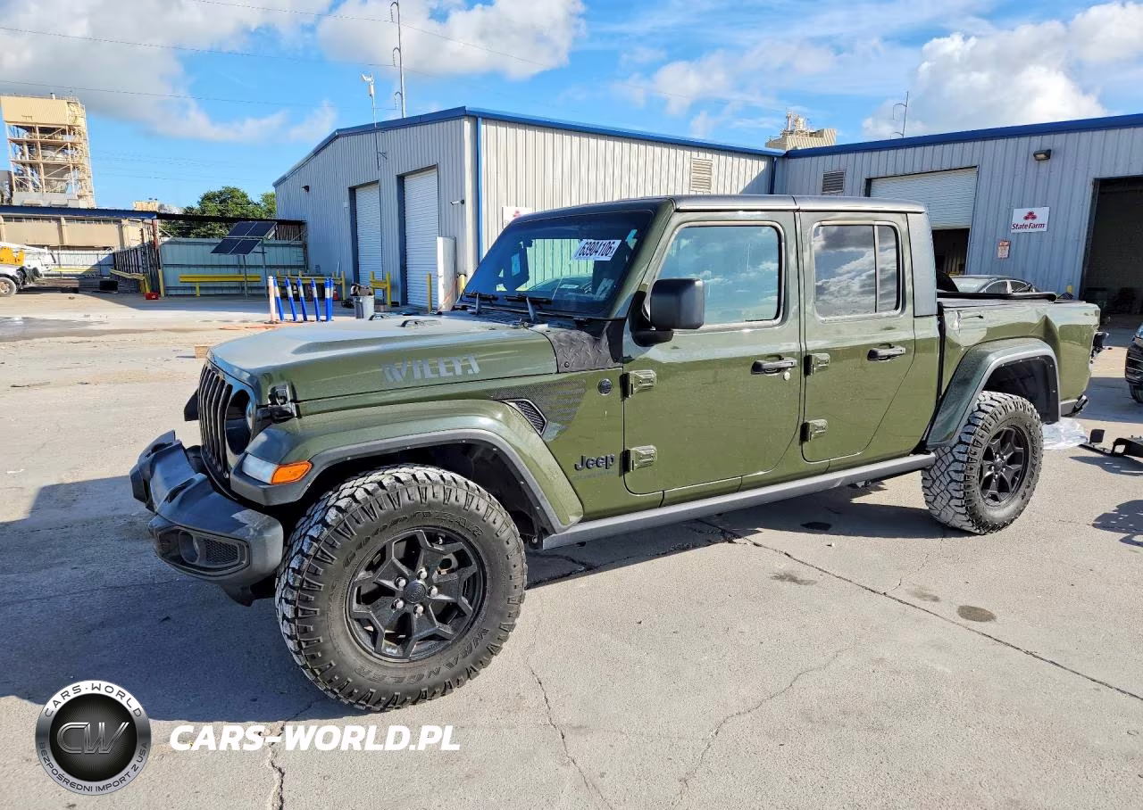 2021 Jeep Gladiator Sport VIN:1C6HJTAG9ML580812 - 1