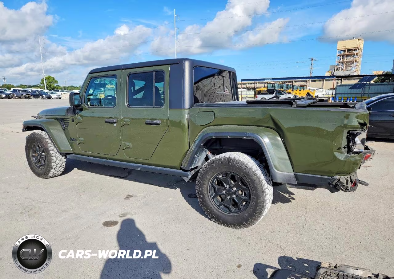 2021 Jeep Gladiator Sport VIN:1C6HJTAG9ML580812 - 2